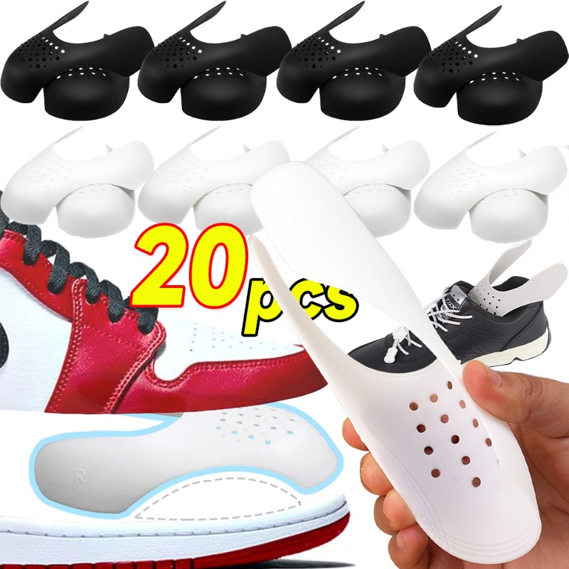 Sneaker Care Kit - しわプロテクター靴ヘッドストレッチャースニーカー抗しわしわ折り靴サポートつま先キャップスポーツインサートプロテクターアクセサリー