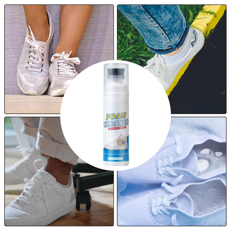 ブラシヘッド付きの白い靴クリーナー,革のクリーニングキット - Sneaker Care Kit のレビューと価格