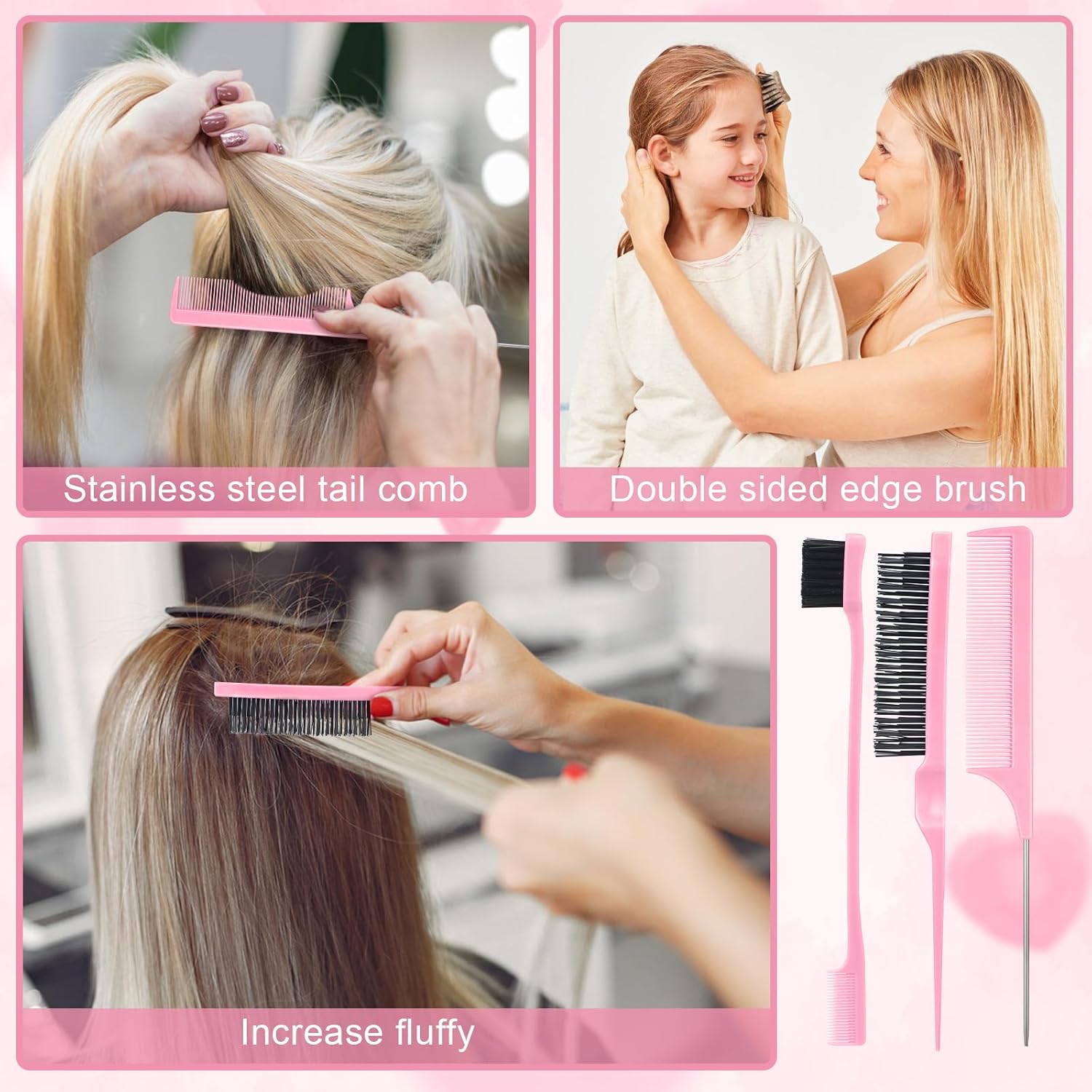 2025年新発売 14点セット スリックバックヘアブラシセッ - Brush Bristle Set のレビューと価格