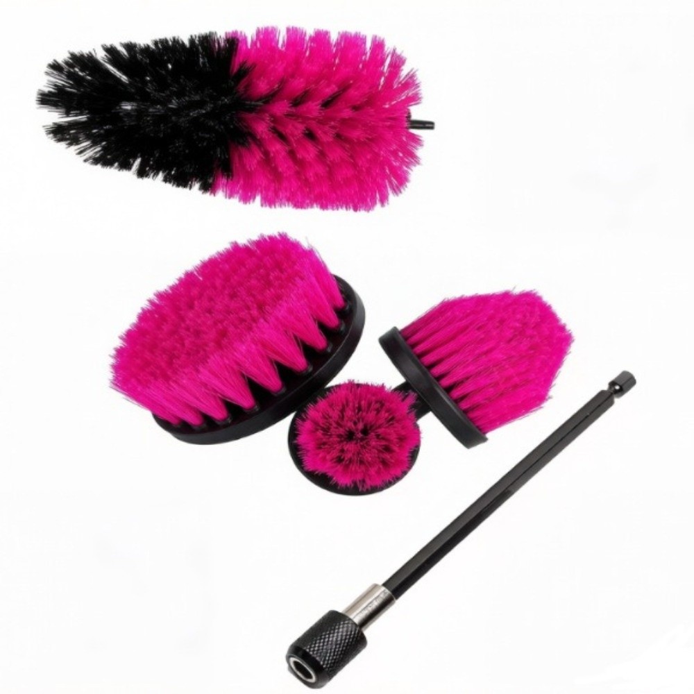 5個入り丸型ブラシヘッドドリルブラシアタッチメントセット ナ - Brush Bristle Set のレビューと価格