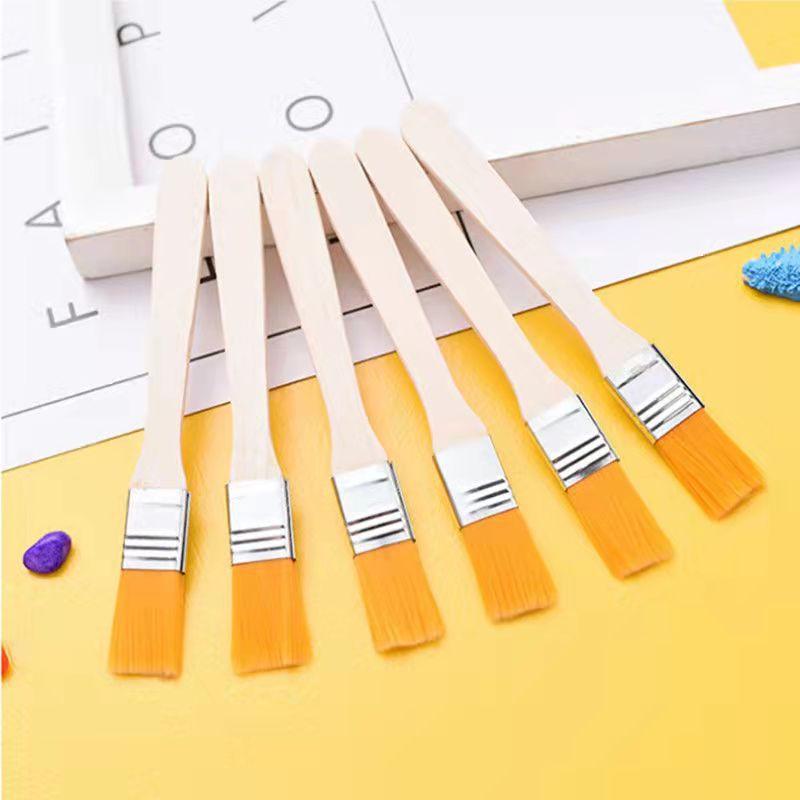 【B】10本セット ヘアペイント用ブラシセット ナイロン製毛 - Brush Bristle Set のレビューと価格