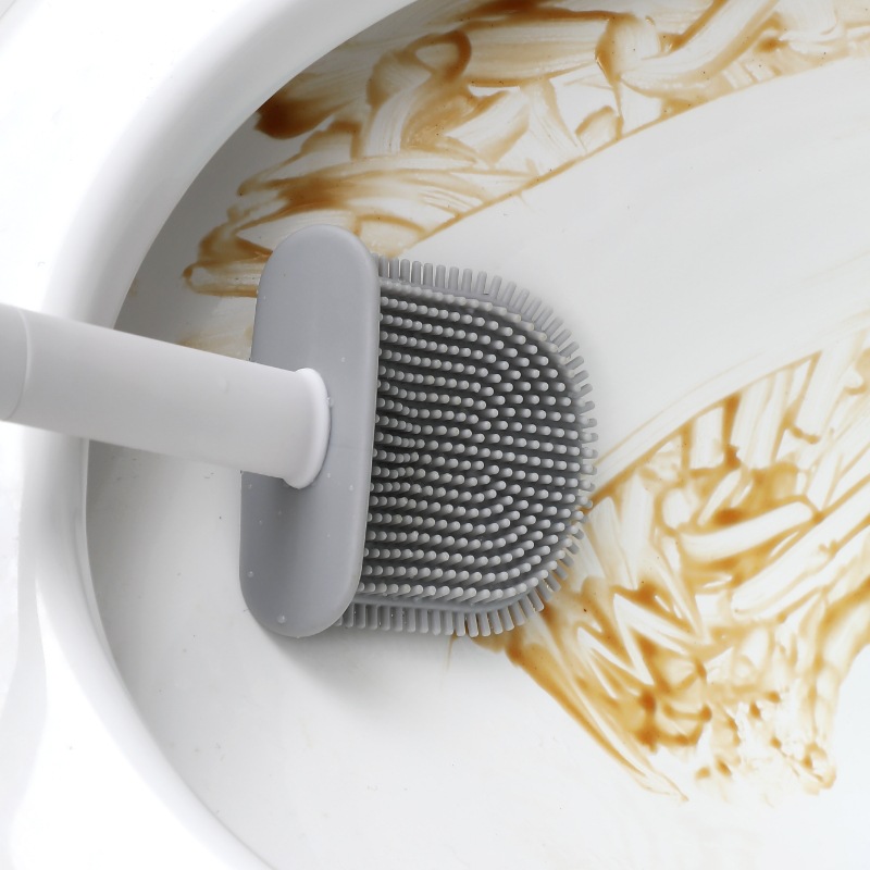 トイレブラシ 水漏れ防止 ベース付き シリコン製 平頭 フレ - Brush Bristle Set のレビューと価格