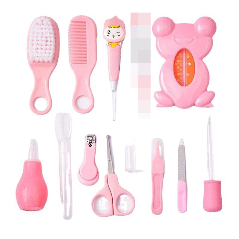 1セットのベビーケア用クリーニングセット：爪切り、くし、頭皮 - Brush Bristle Set のレビューと価格