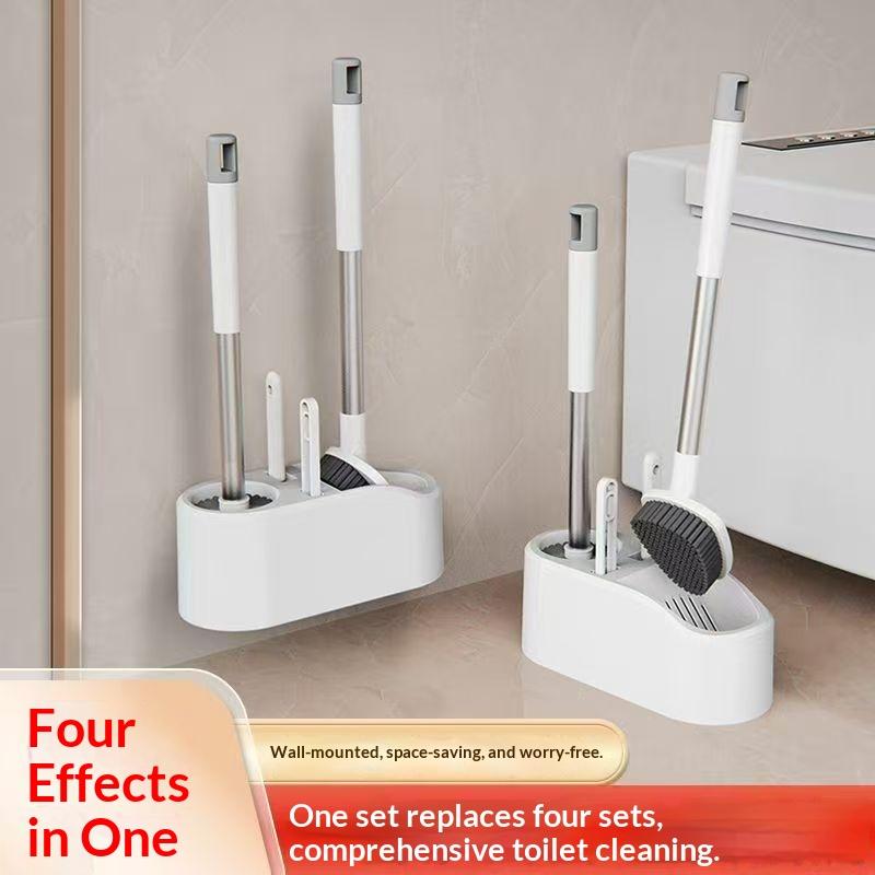 1個/セット 4-in-1 多機能トイレブラシセット 浴室掃 - Brush Bristle Set のレビューと価格